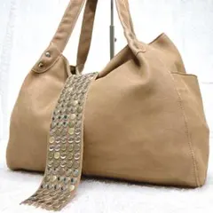TRES y2k 00s Archive toteBag Studs brown - メルカリ