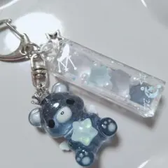 琥珀糖 薄め藤紅熊ちゃん ハンドメイド シャカシャカシェイカー - メルカリ