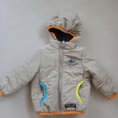 フード付きベージュアウター 95cm以下用