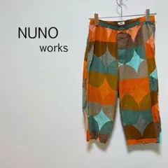 c0487【ヌノワークス× ステテコドットコム】コラボ ハーフパンツ Ｌ 日本製のサムネイル