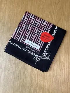 ジバンシー GIVENCHY TSUBAKI オイル加工 ハンカチ　ジバンシイ