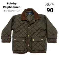 Polo by Ralph Lauren キルティングジャケット 90 カーキ