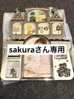 美品！ラドンナ:お城デザインのベビーフォトフレームのサムネイル