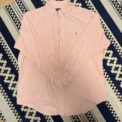 Ralph Lauren ピンクボタンダウンシャツ