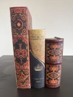 洋書風　ボックス　小物入れ