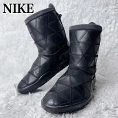 【希少✨】NIKE AIR チャッカモック ブーツ ブラック レザー スクラップのサムネイル
