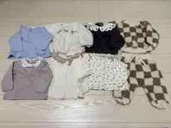 80 サイズ　女の子　秋冬服　まとめ売り