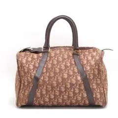 Christian Dior トロッター ボストンバッグ バーガンディのサムネイル