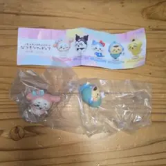 ちいかわサンリオキャラクター　なりきりフィギュア