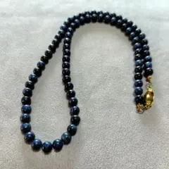 漆黒を三重に纏う✨ミャンマー黒翡翠 ロング三連ブレスレット - メルカリ