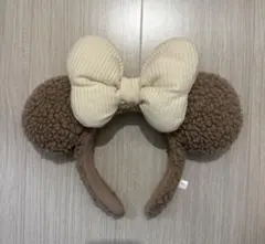 ミニー　カチューシャ　ボア