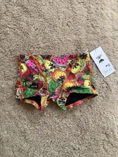 Speedo スピード 競泳水着 ボックス型 フルーツ柄 メンズ　S ショートのサムネイル