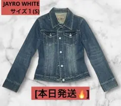JAYRO WHITE ダークブルーデニムジャケット
