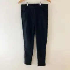 ストレッチパンツ　裏起毛　黒　未使用