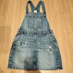GapKids デニムジャンバースカート