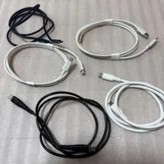 USB-C to USB-Aケーブル 5本セット