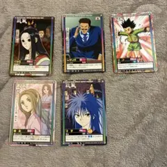 HUNTER×HUNTER カードダス ５枚セット