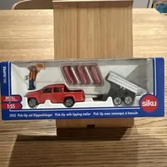siku 3543 ピックアップ トレーラー付き