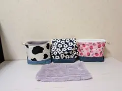 モモンガポーチ3つ+布団セット