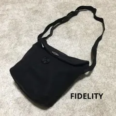 FIDELITY ♫ 超軽量 メルトン ショルダーバッグ USA製 ships