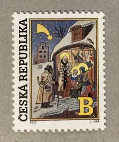 73343セール現品限　外国切手　クリスマス諸島発行xマス3種揃 73343セール現品限 外国切手 クリスマス諸島発行xマス3種揃