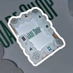 ハンドメイド 硬質ケース トレカケース 麻雀牌デコ