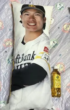 ソフトバンクホークス 柳田悠岐 ロングクッション