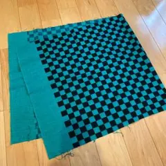 市松模様柄　布　生地　鬼滅の刃　炭治郎