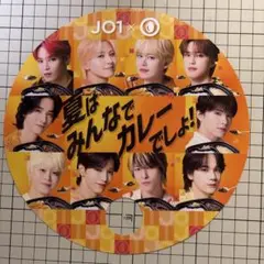 JO1 × カレー うちわ