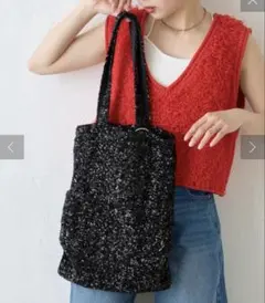 CIAOPANIC TYPY カラビナ付きスパンコールトートバッグ