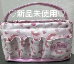 新品♡ 仕切り付収納ケース　マイメロディ　マイメロ　マイメロディー　ピンク