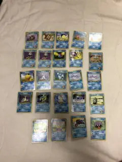 ポケモンカード 旧裏 水タイプ まとめ カスミのドククラゲ ギャラドス ラプラスのサムネイル