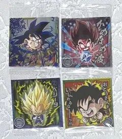 ドラゴンボール超 超戦士シールウエハース シークレット 孫悟空 他