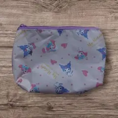 マイメロディ　クロミ　小型ポーチ ハート柄