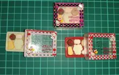 ◯立体蓋付きチョコのパーツ3個