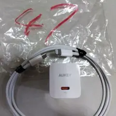 Aukey PA-T20 18W USB-C充電器セットライトニング