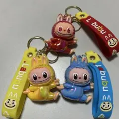 Labubu キーホルダーセット カラフル（3個セット）