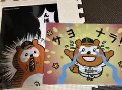 バファローズポンタ　クリアファイル　2枚セット