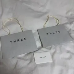 THREE ショップ袋 2枚セットのサムネイル