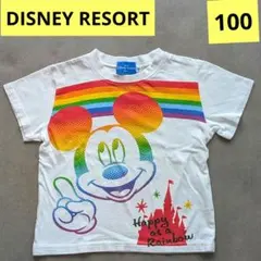 東京ディズニーリゾート ミッキー レインボー Tシャツ 100のサムネイル