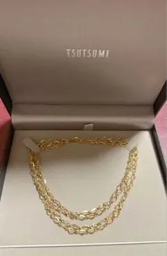 TSUTSUMI K18喜平ゴールドネックレス(W6面)50cm20.2g - メルカリ