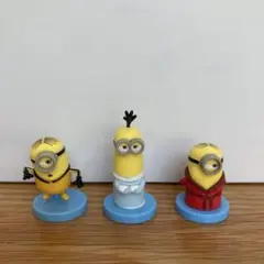 チョコエッグ☆ミニオンフィギュア 3体