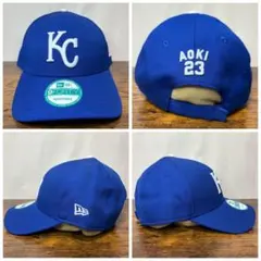 D77 ニューエラ 9forty KC ロイヤルズ MLB 青木宣親 1560