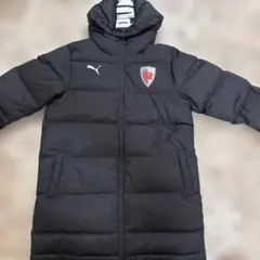 PUMA 京都サンガFC ハーフコート ダウンジャケット Lサイズ