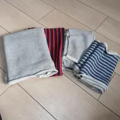 ニット素材2点にハギレのおまけ付き