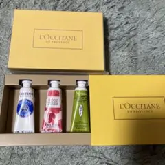 ロクシタン ミニハンドクリームトリオ (シア、ローズ、ヴァーベナ)