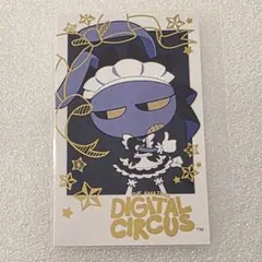 ジャックス 箔押しカード アニメイトカフェ アメイジングデジタルサーカス