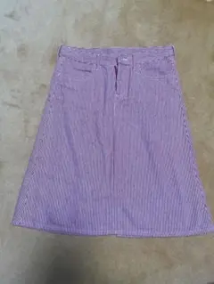 最終値下げ　ヒッコリースカート 赤と白