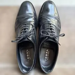 REGAL ブラック ビジネスシューズ