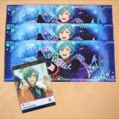 あんスタ　風早巽　中国紙類　4点セット　ホロチケ　クリカ